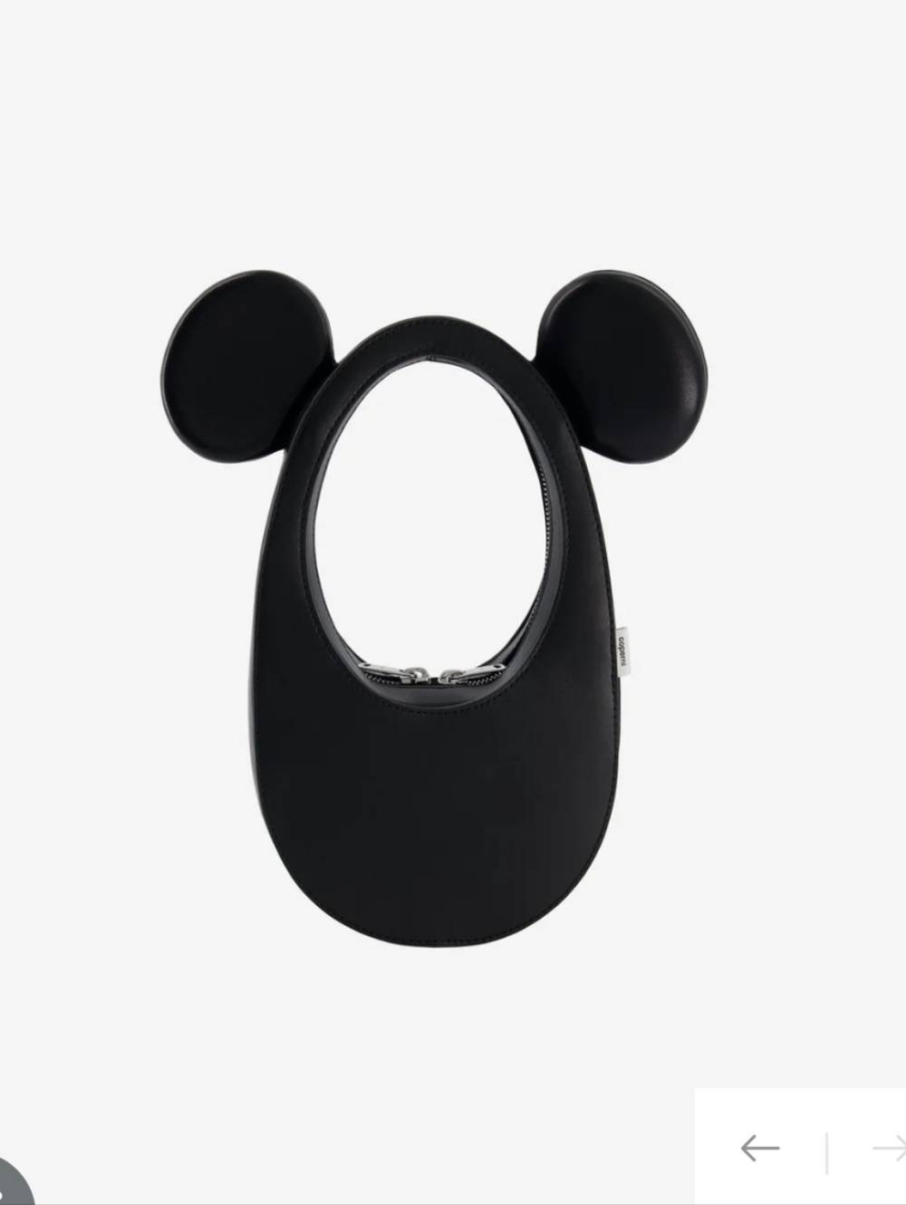 Coperni Black Mickey Ear Top-Handle Kids Bag - Picture 2 of 7